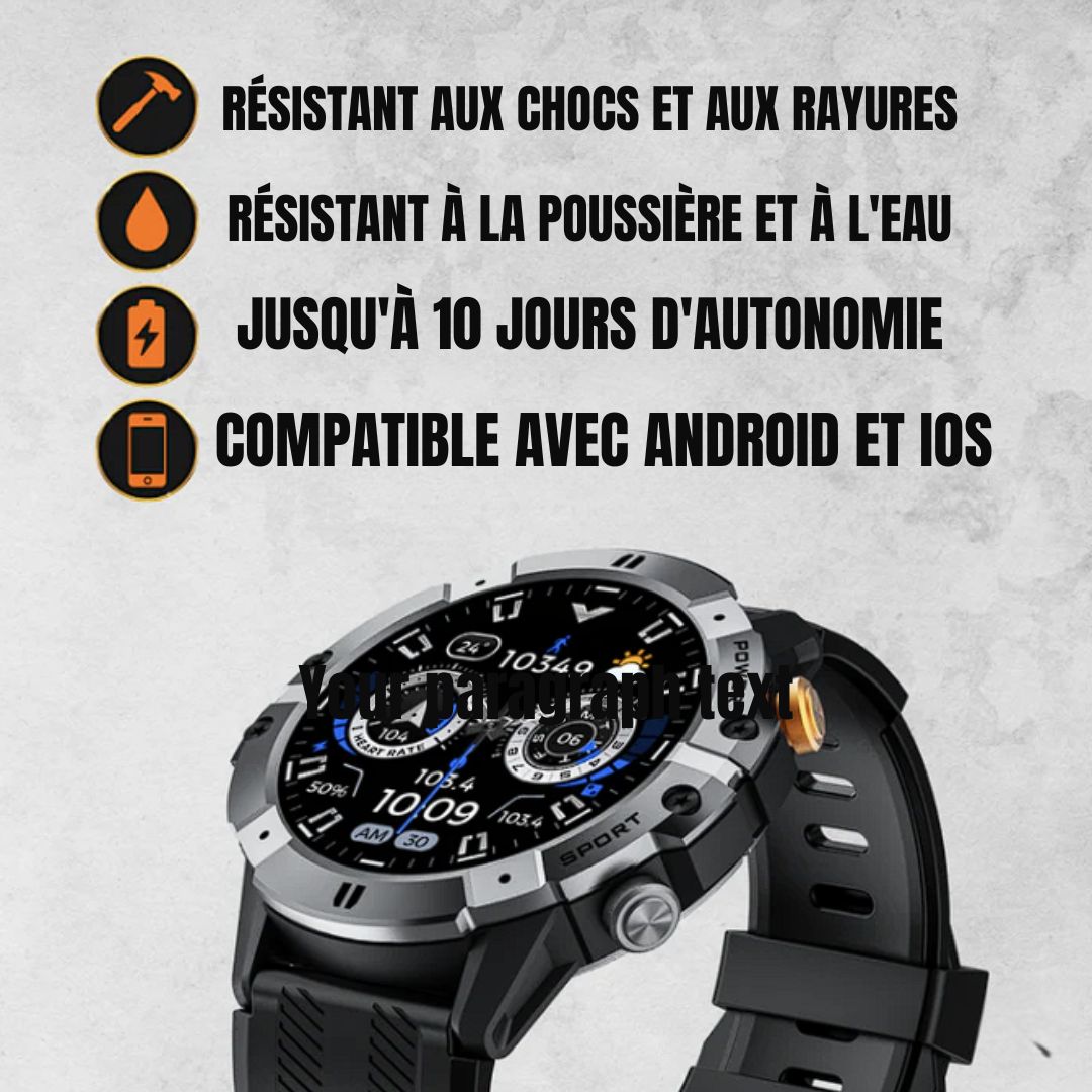 ÉcoVenture™- 2024 montre de sport