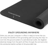 MAXSHARER Earthing 40*60cm SBR Sponge Mouse mat Grounding sleep mat conductive leather foot mat desk mat for Better healthy