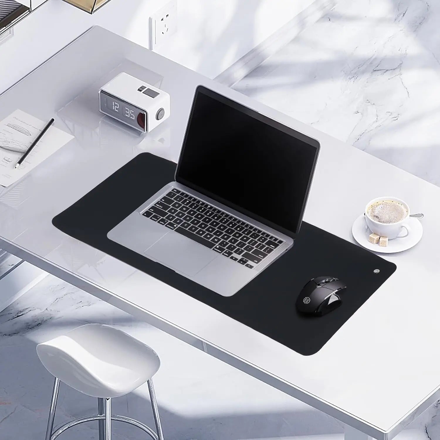 MAXSHARER Earthing 40*60cm SBR Sponge Mouse mat Grounding sleep mat conductive leather foot mat desk mat for Better healthy