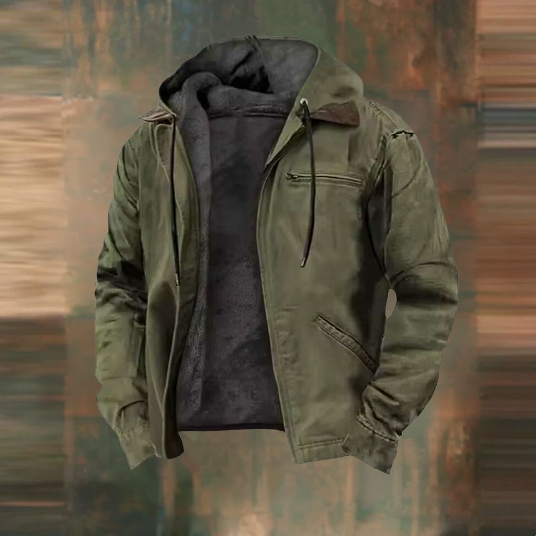 Darius™_ Manteau d'hiver à capuche pour hommes