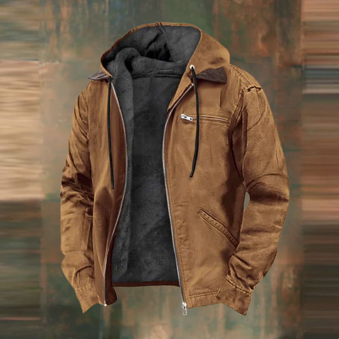 Darius™_ Manteau d'hiver à capuche pour hommes