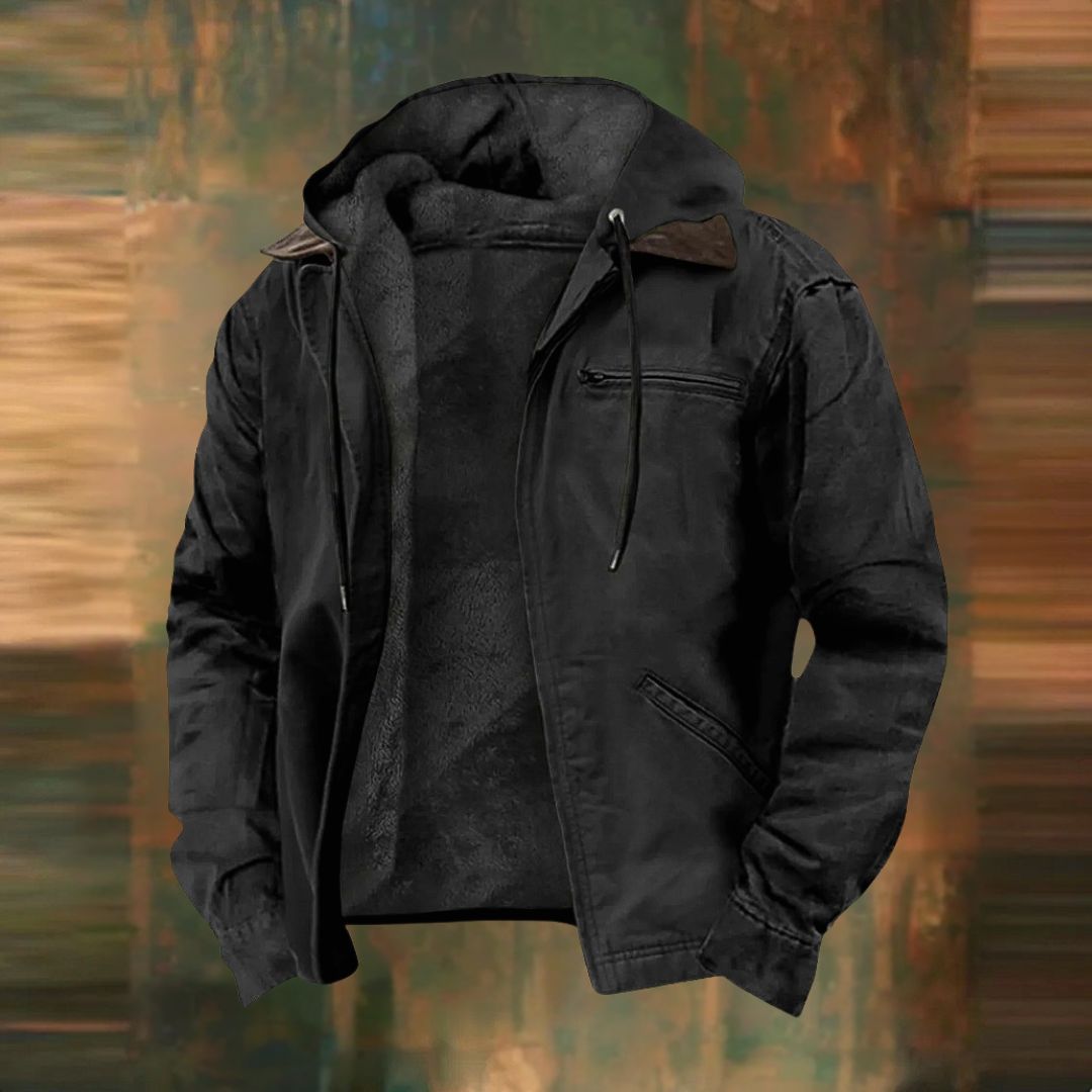 Darius™_ Manteau d'hiver à capuche pour hommes